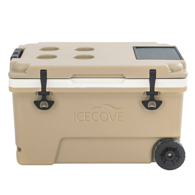 IceCove 60-Quart Best Large Beach Ice Cooler with Wheels and Handle